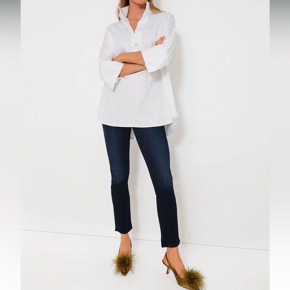 Tuckernuck White Blouse - Picture 1 of 15